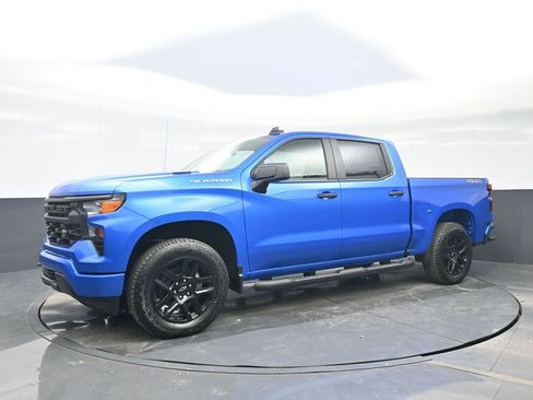 New 2026 Chevrolet Silverado 1500 Custom w/ Turbomax Blackout Package AWD/4WD image 2