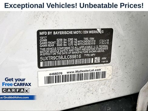 Used 2018 BMW X3 xDrive30i AWD/4WD image 39