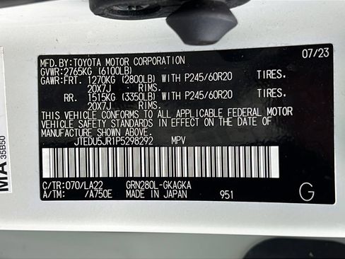 Used 2023 Toyota 4Runner Limited RWD image 26