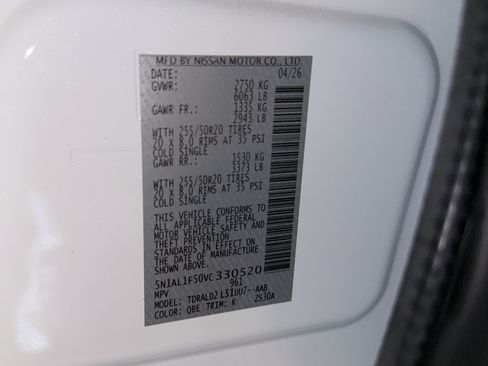 Certified 2027 INFINITI QX60 Luxe w/ Cargo Package FWD image 27