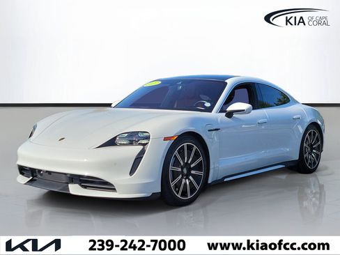 Used 2020 Porsche Taycan Turbo AWD/4WD image 3