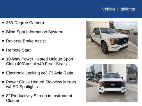 Certified 2023 Ford F150 XLT w/ Equipment Group 302A High image 28