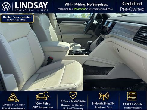 Certified 2023 Volkswagen Atlas SEL AWD/4WD image 13