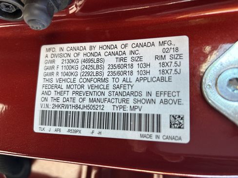 Used 2018 Honda CR-V EX-L image 36