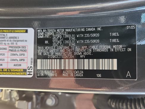 Certified 2025 Lexus NX 350h AWD w/ Cold Area Package image 25