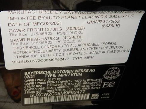 Used 2021 BMW X7 xDrive40i w/ Premium Enhanced Package AWD/4WD image 13