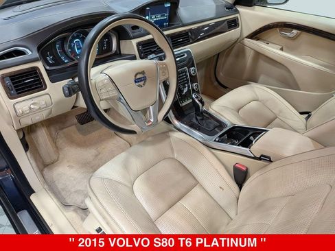 Used 2015 Volvo S80 T6 Platinum w/ Inscription Package AWD/4WD image 11