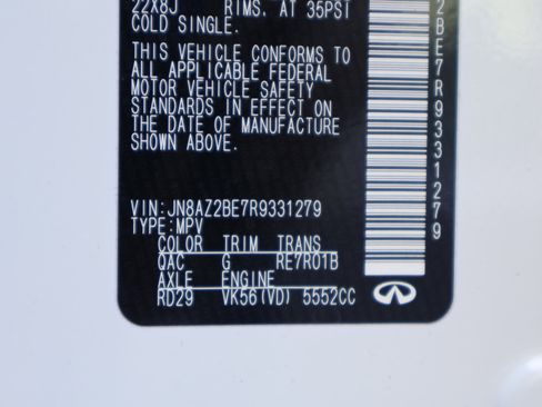 Certified 2024 INFINITI QX80 Sensory image 30