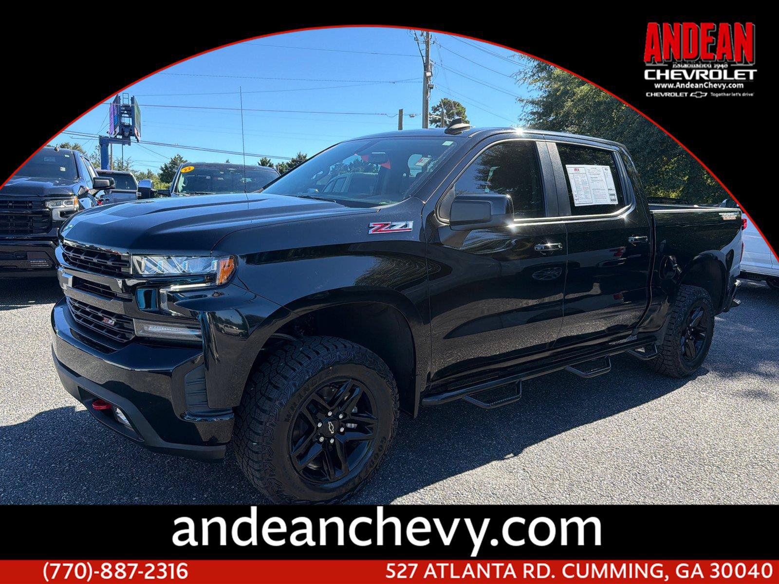 Used 2021 Chevrolet Silverado 1500 LT Trail Boss w/ Convenience Package II AWD/4WD image 1