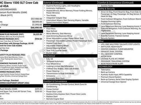 Used 2024 GMC Sierra 1500 SLT w/ SLT Premium Plus Package AWD/4WD image 13