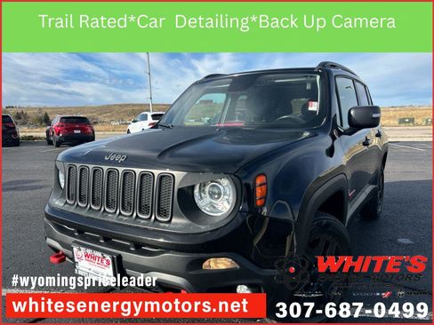 Used 2018 Jeep Renegade Trailhawk w/ UConnect 8.4 Nav Group image 1