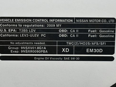 Used 2009 Nissan Versa 1.8 S w/ PWR Pkg image 94