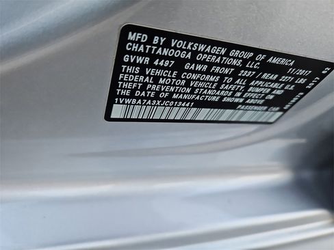 Used 2018 Volkswagen Passat 2.0T SE image 14