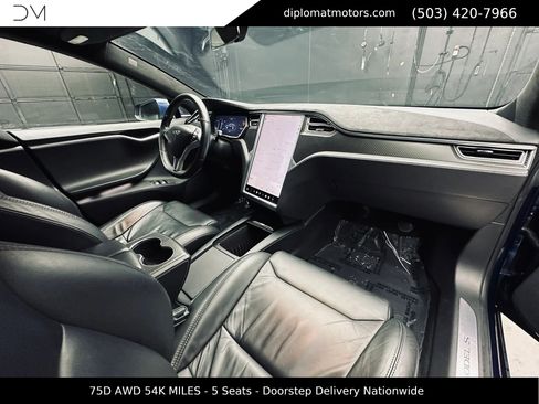 Used 2017 Tesla Model S 75D AWD/4WD image 19