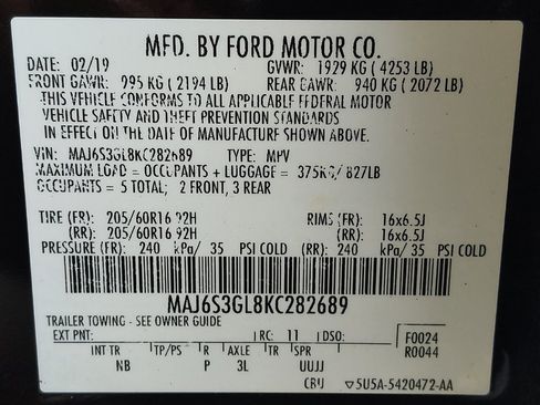 Used 2019 Ford EcoSport SE AWD/4WD image 33