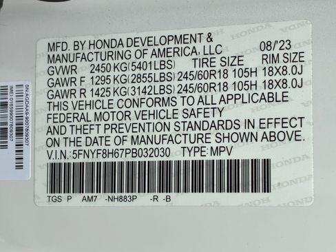 Used 2023 Honda Passport TrailSport image 35