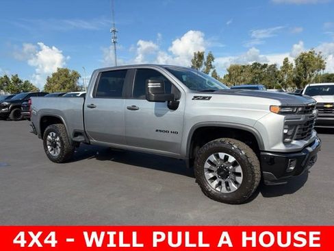 Used 2024 Chevrolet Silverado 2500 Custom w/ Custom Value Package AWD/4WD image 1