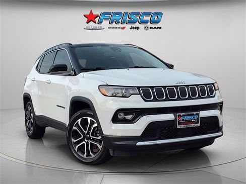 Certified 2022 Jeep Compass Limited w/ Sun and Sound Group image 1