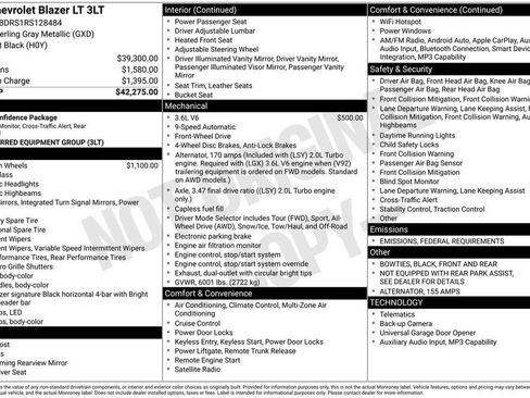 Certified 2024 Chevrolet Blazer LT image 28