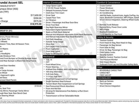 Used 2020 Hyundai Accent SEL image 4