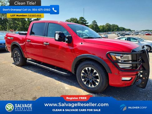 Used 2021 Nissan Titan PRO-4X w/ Pro-4x Convenience Package AWD/4WD image 5