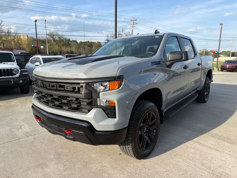 Used 2025 Chevrolet Silverado 1500 Custom Trail Boss w/ LPO, Dark Essentials Package AWD/4WD image 4
