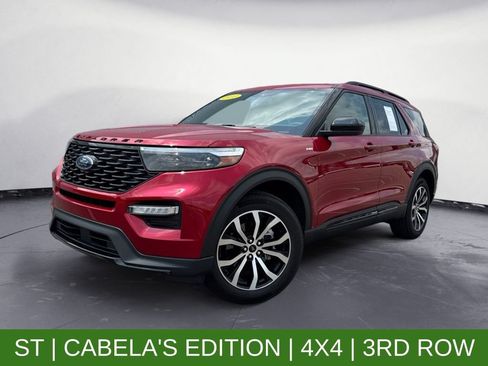 Used 2022 Ford Explorer ST-Line w/ Class IV Trailer Tow Package AWD/4WD image 1