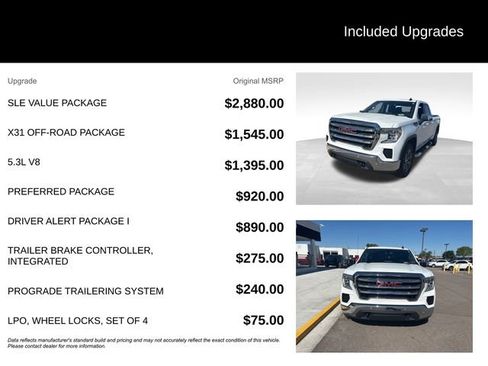 Used 2019 GMC Sierra 1500 SLE w/ SLE Value Package AWD/4WD image 8