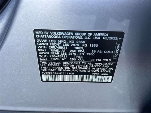 Used 2022 Volkswagen Atlas Cross Sport SEL Premium R-Line image 23