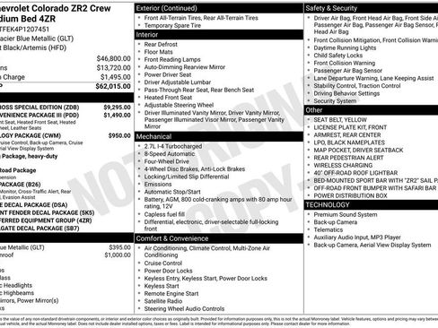 Used 2023 Chevrolet Colorado ZR2 w/ Desert Boss Special Edition image 6