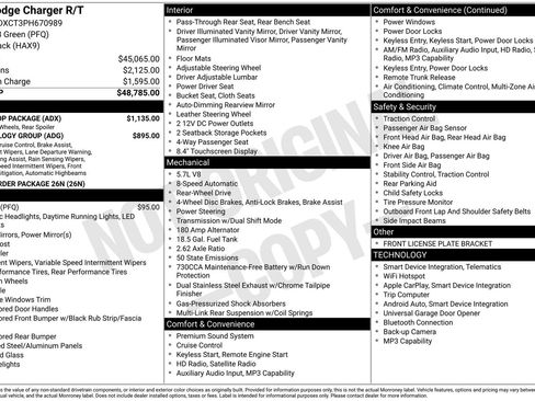 Used 2023 Dodge Charger R/T w/ Blacktop Package RWD image 6