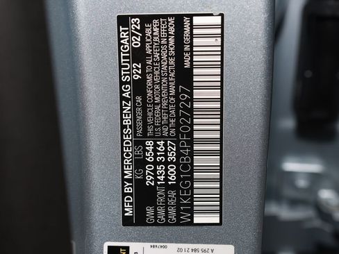 Used 2023 Mercedes-Benz EQE 350+ 4MATIC Sedan image 25