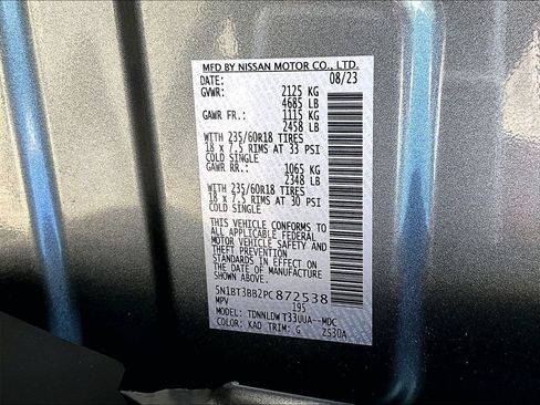 Certified 2023 Nissan Rogue SV AWD/4WD image 35