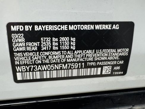 Certified 2022 BMW i4 eDrive40 w/ M Sport Package image 31