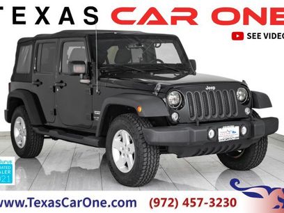 Used 2017 Jeep Wrangler Unlimited Sport w/ Quick Order Package 24S