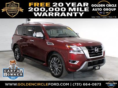 Used 2024 Nissan Armada Platinum w/ Captain's Chairs Package