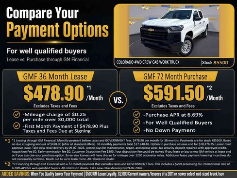 New 2026 Chevrolet Colorado W/T AWD/4WD image 2