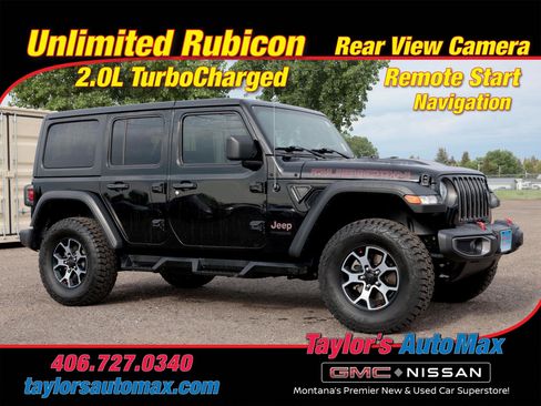 Used 2019 Jeep Wrangler Unlimited Rubicon AWD/4WD image 1