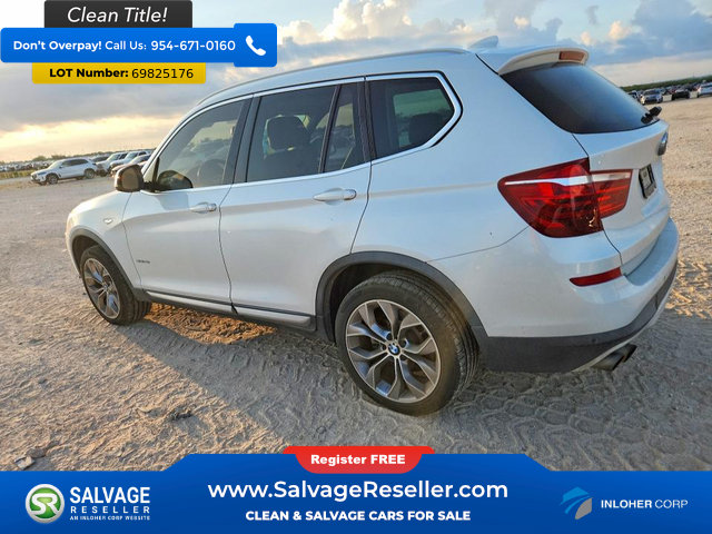 Used 2016 BMW X3 sDrive28i w/ Premium Package RWD image 3