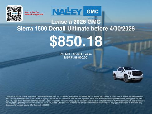 New 2026 GMC Sierra 1500 Denali Ultimate image 3