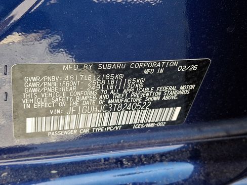 New 2026 Subaru Impreza RS AWD/4WD image 16