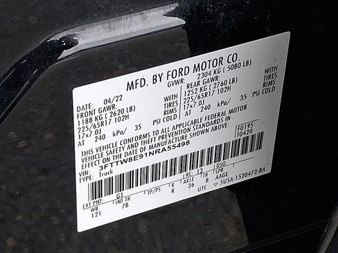 Used 2022 Ford Maverick XLT FWD image 27
