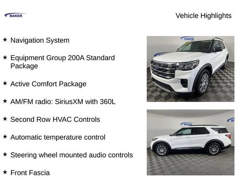 Used 2025 Ford Explorer Active w/ Active Comfort Package AWD/4WD image 4
