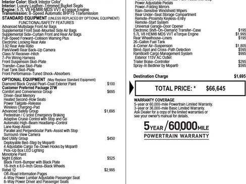 Used 2021 RAM 1500 Rebel w/ Rebel Level 2 Equipment Group image 2