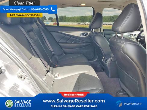 Used 2021 INFINITI Q50 Luxe w/ Seat & Sound Package AWD/4WD image 13