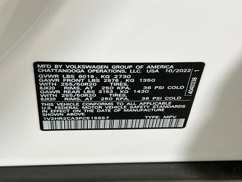 Used 2023 Volkswagen Atlas SE image 31