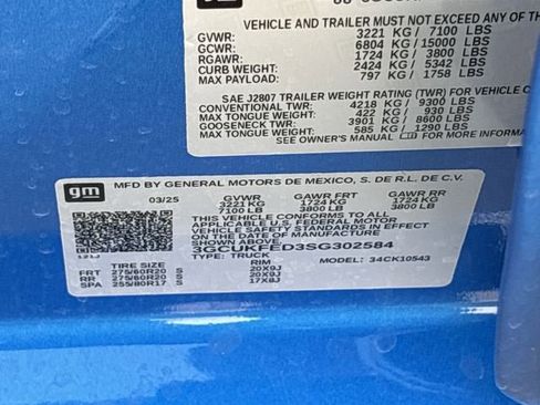 New 2025 Chevrolet Silverado 1500 LT Trail Boss w/ Convenience Package II image 32