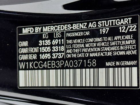 Certified 2023 Mercedes-Benz EQS 580 4MATIC Sedan image 25