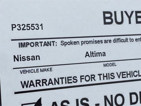 Certified 2023 Nissan Altima 2.5 SV image 35
