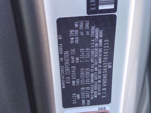 New 2026 Kia Carnival SX image 34